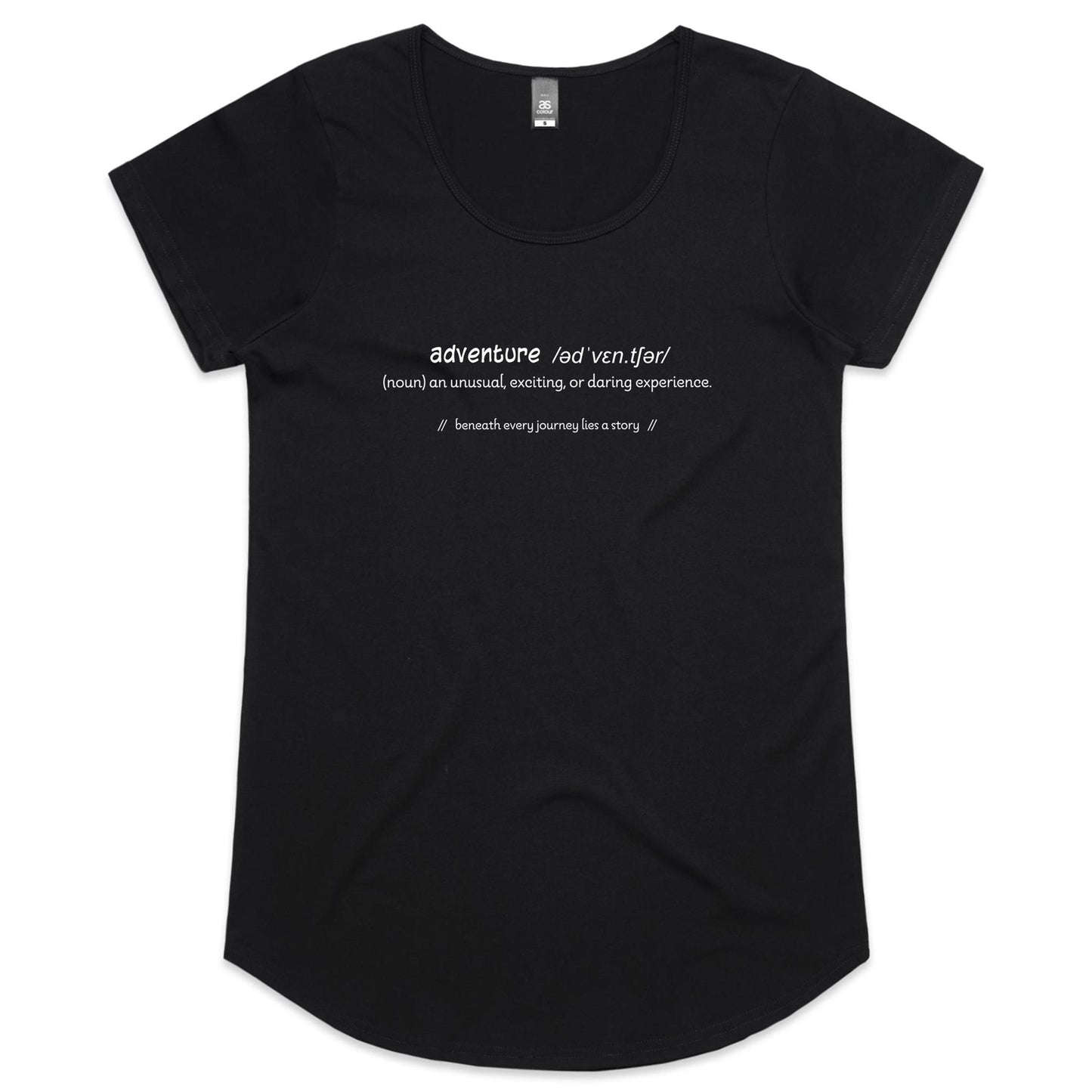 Adventure - Ladies Scoop Neck T-Shirt