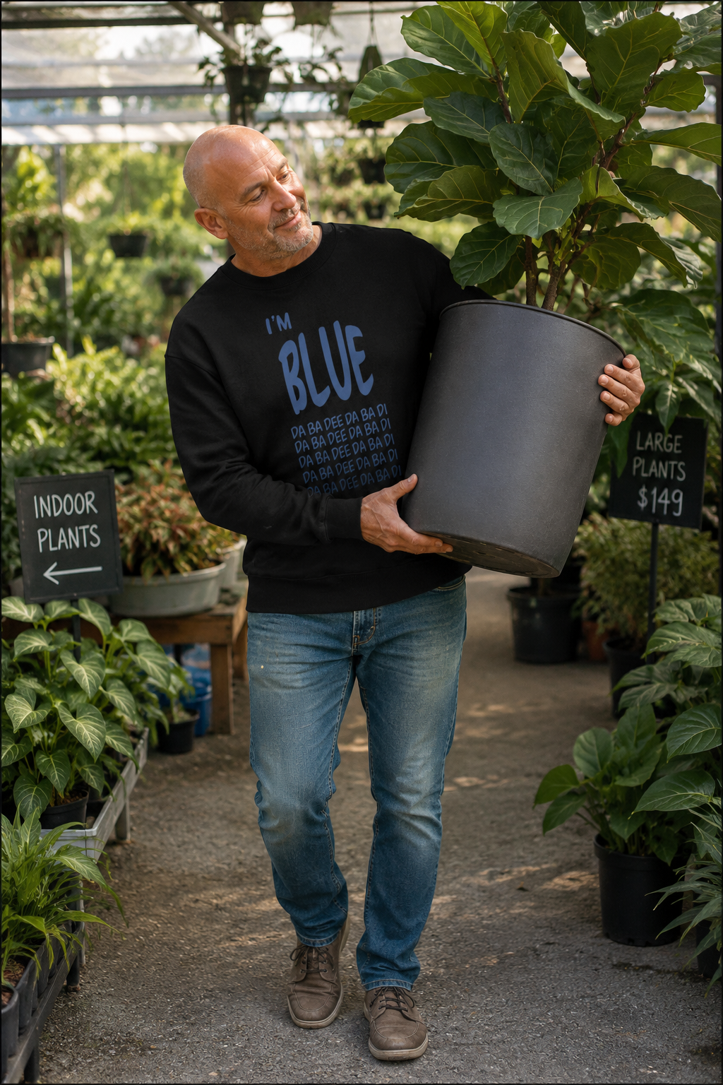 Blue - Essential Sweatshirt