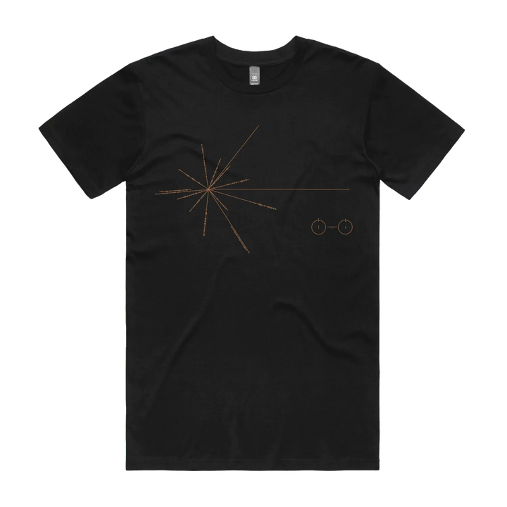 Black front flat lay