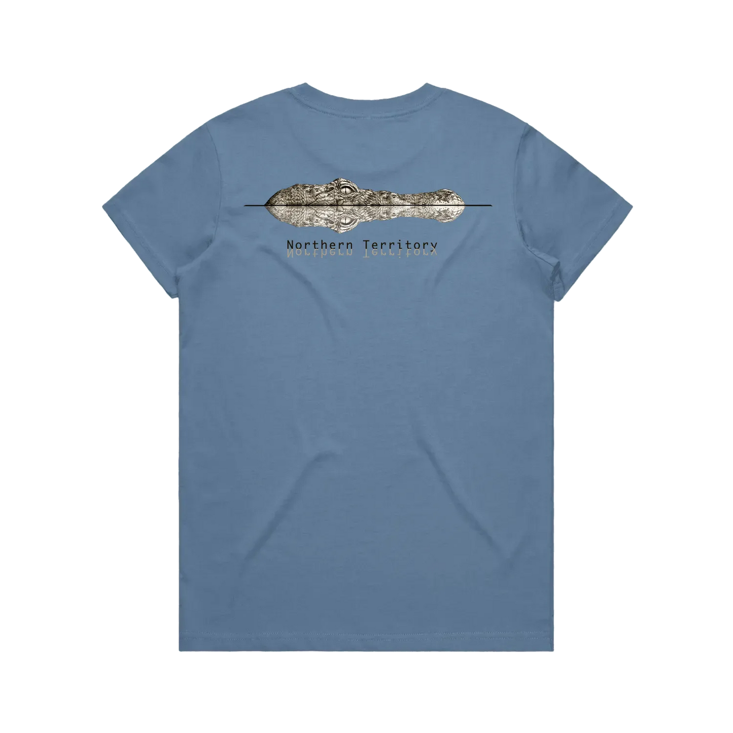 Carolina Blue back flat lay