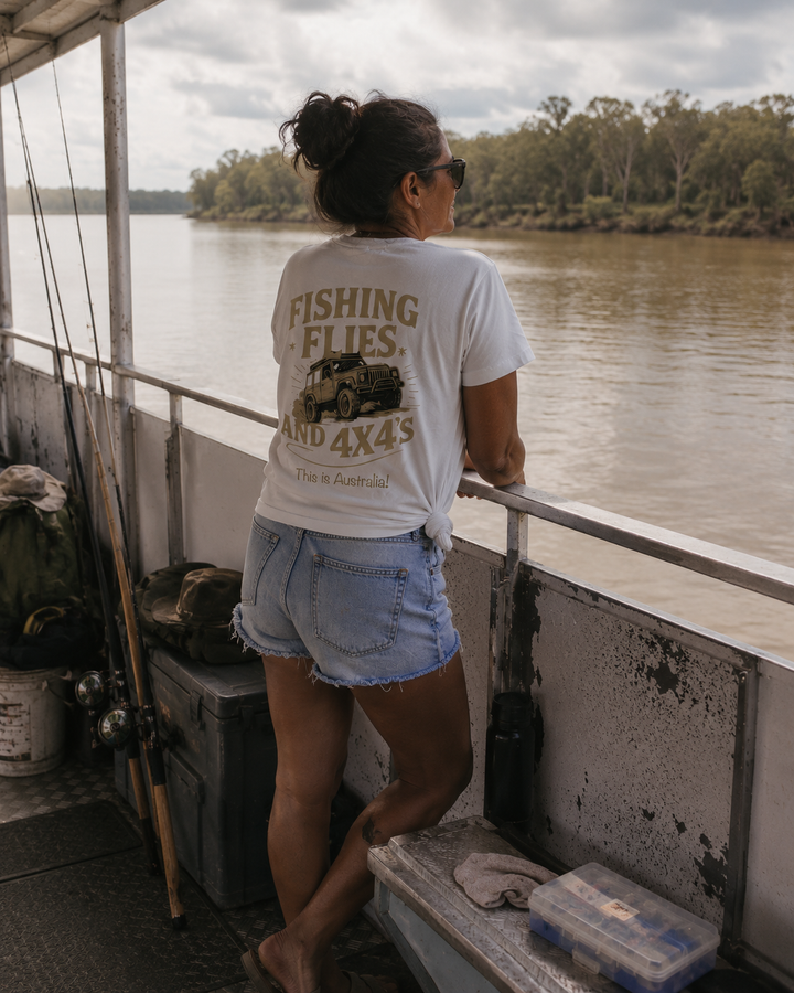 Flies, Fishing and 4x4s - Signature Tee