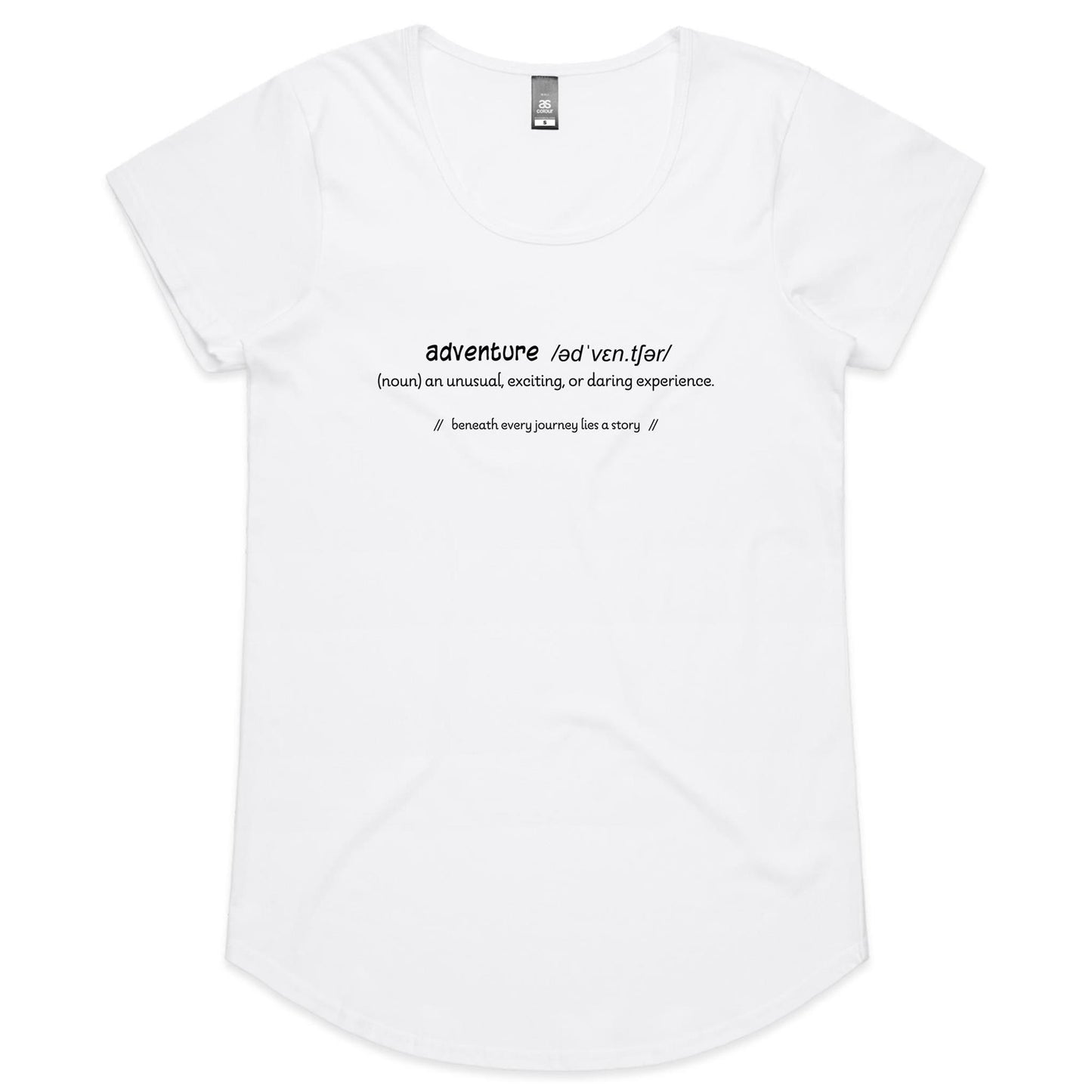 Adventure - Ladies Scoop Neck T-Shirt