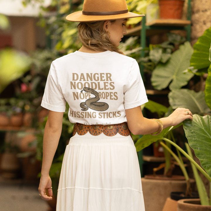 Danger Noodles, Nope Ropes & Hissing Sticks - Signature Tee