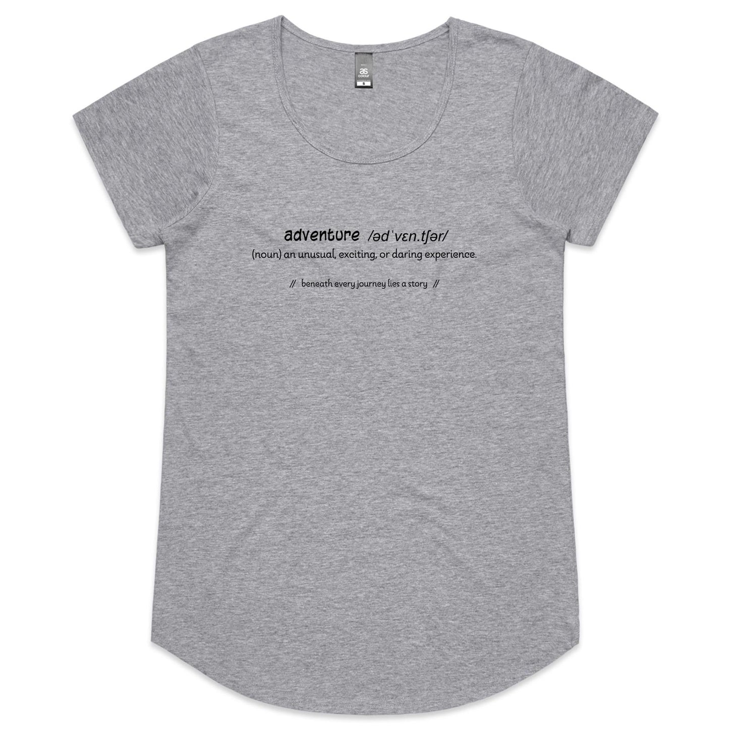 Adventure - Ladies Scoop Neck T-Shirt