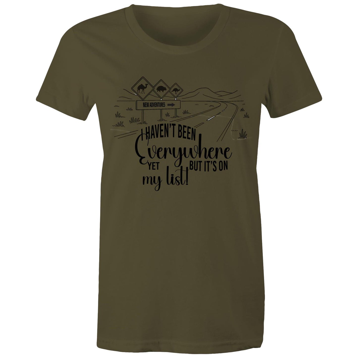 Haven't Been Everywhere - Ladies Classic Tee