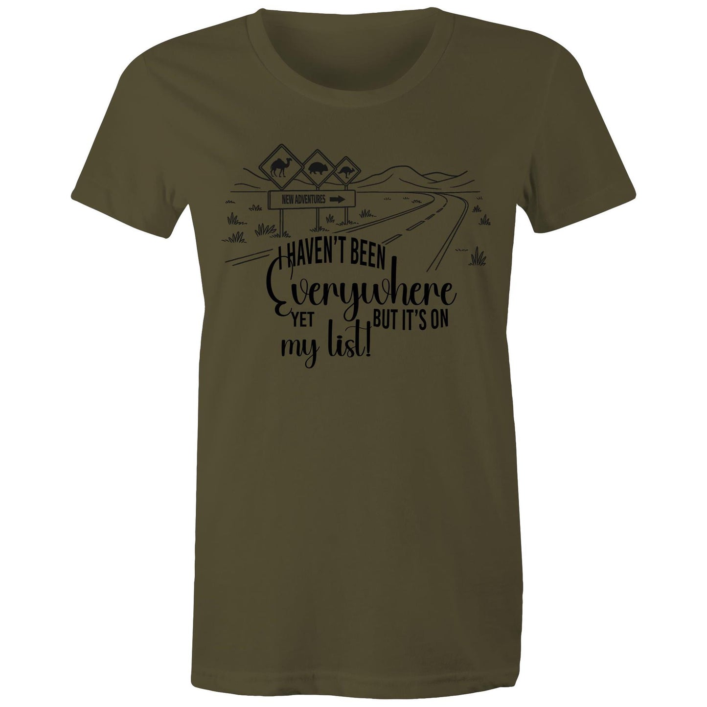 Haven't Been Everywhere - Ladies Classic Tee