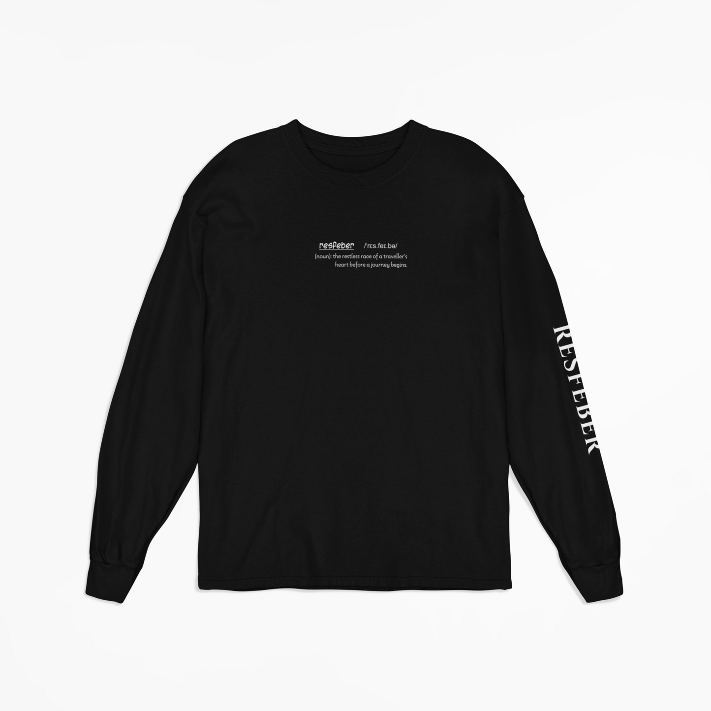 Resfeber - Unisex Long Sleeved Tee