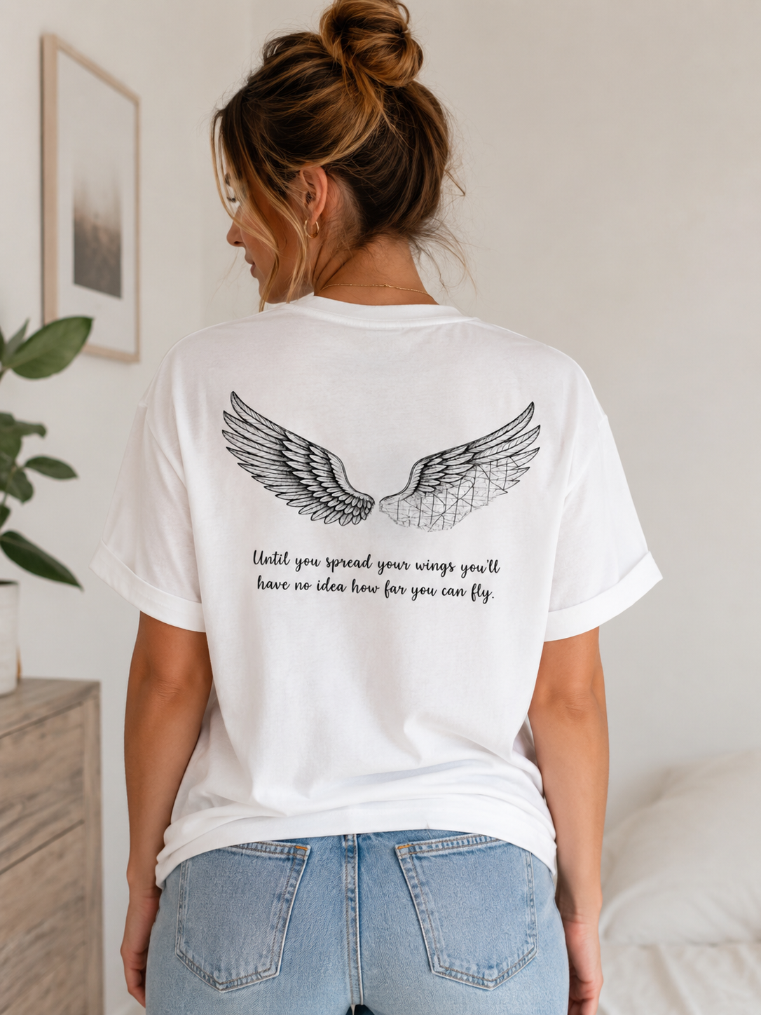 Spread Your Wings - Ladies Premium Tee