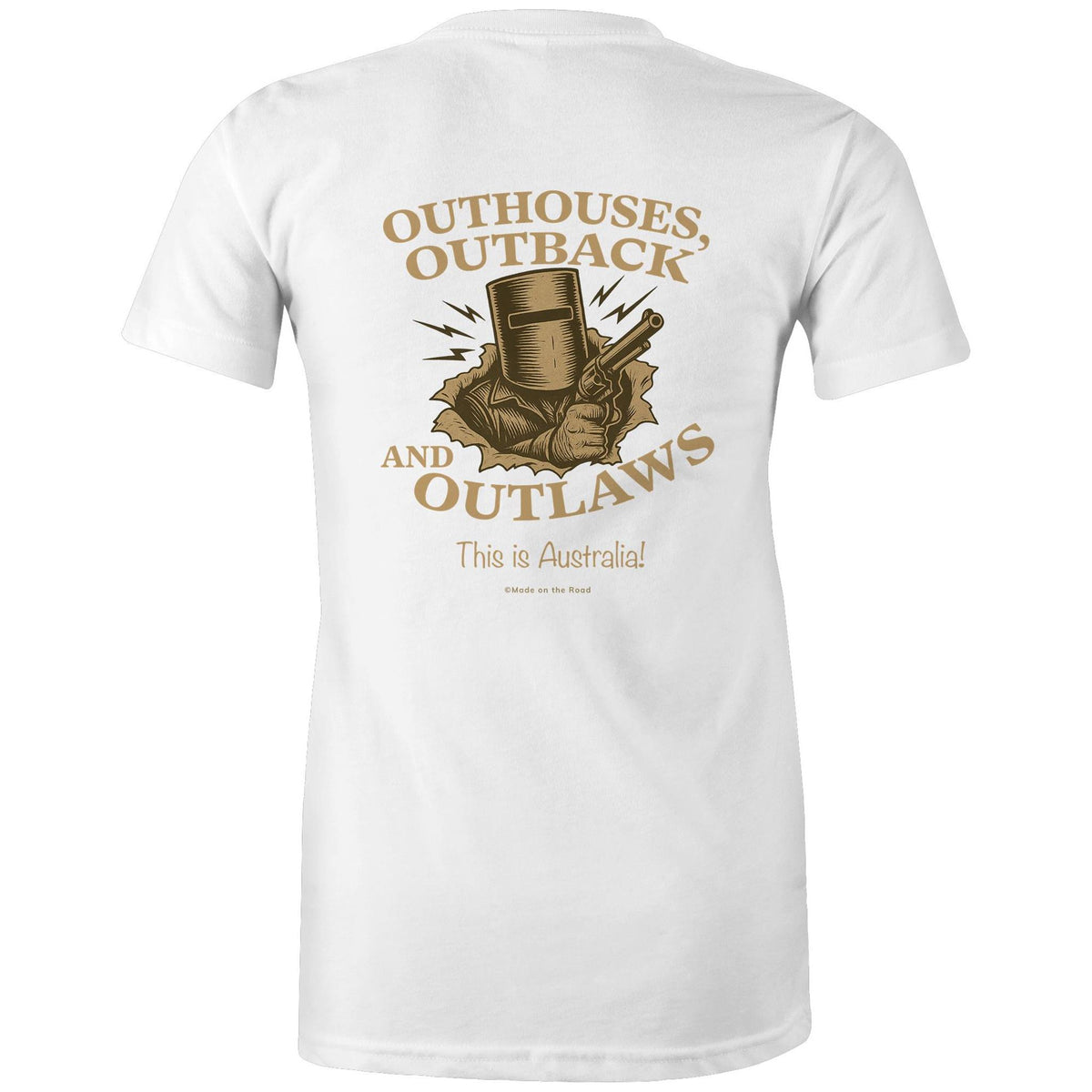 Outhouses, Outback & Outlaws - Ladies Signature Tee