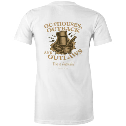 Outhouses, Outback & Outlaws - Ladies Signature Tee