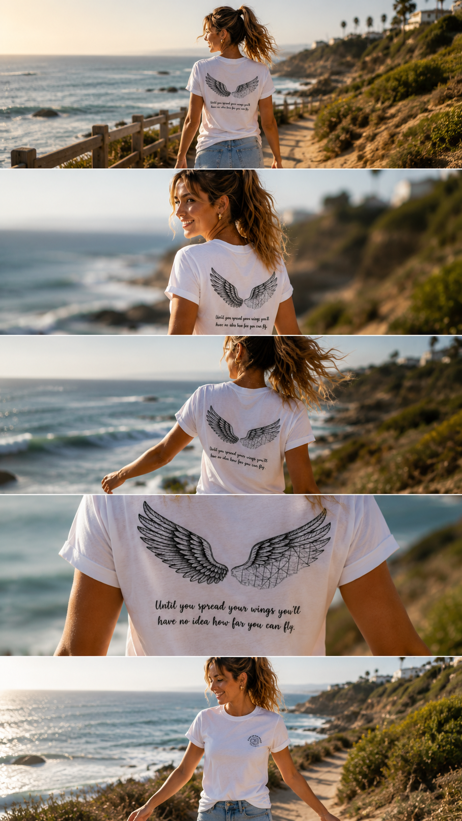 Spread Your Wings - Ladies Premium Tee