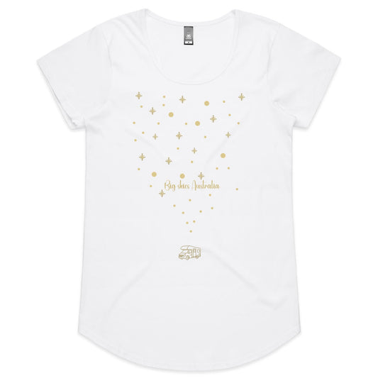 Big Skies (RV) - Ladies Scoop Neck Tee