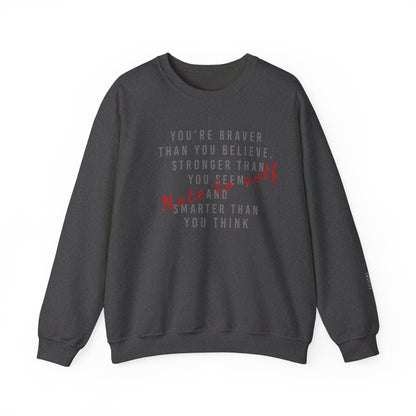 Note to Self Sweatshirt - Mental Health Awareness