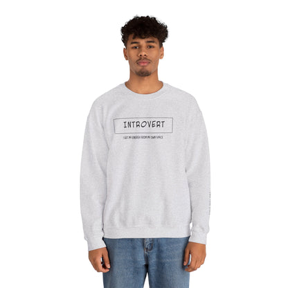 Introvert Sweatshirt - Mental Health Awareness
