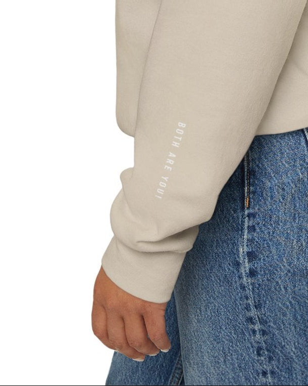 Two Sides Sweatshirt - Mental Health Sweatshirt.