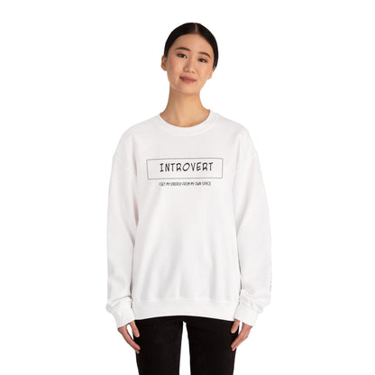 Introvert Sweatshirt - Mental Health Awareness