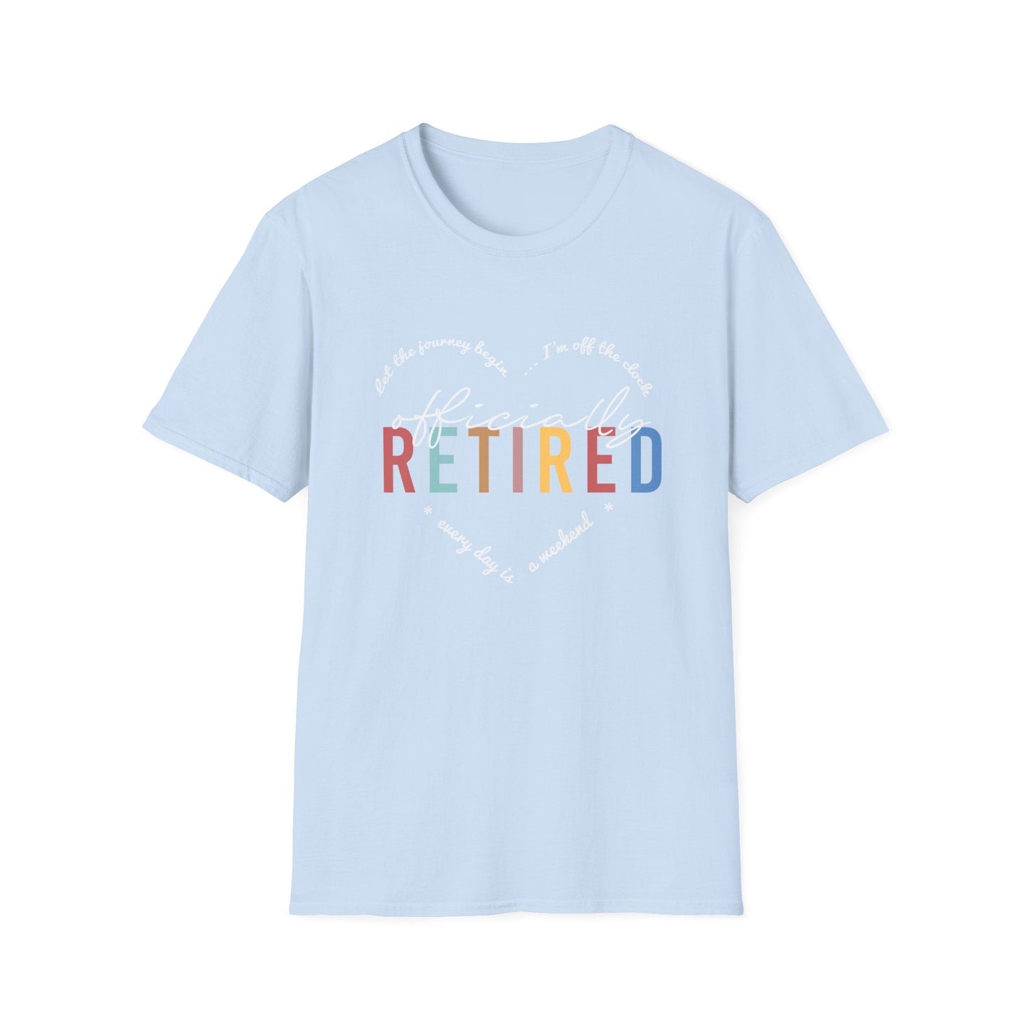 Officially Retired - Ladies Soft Tee