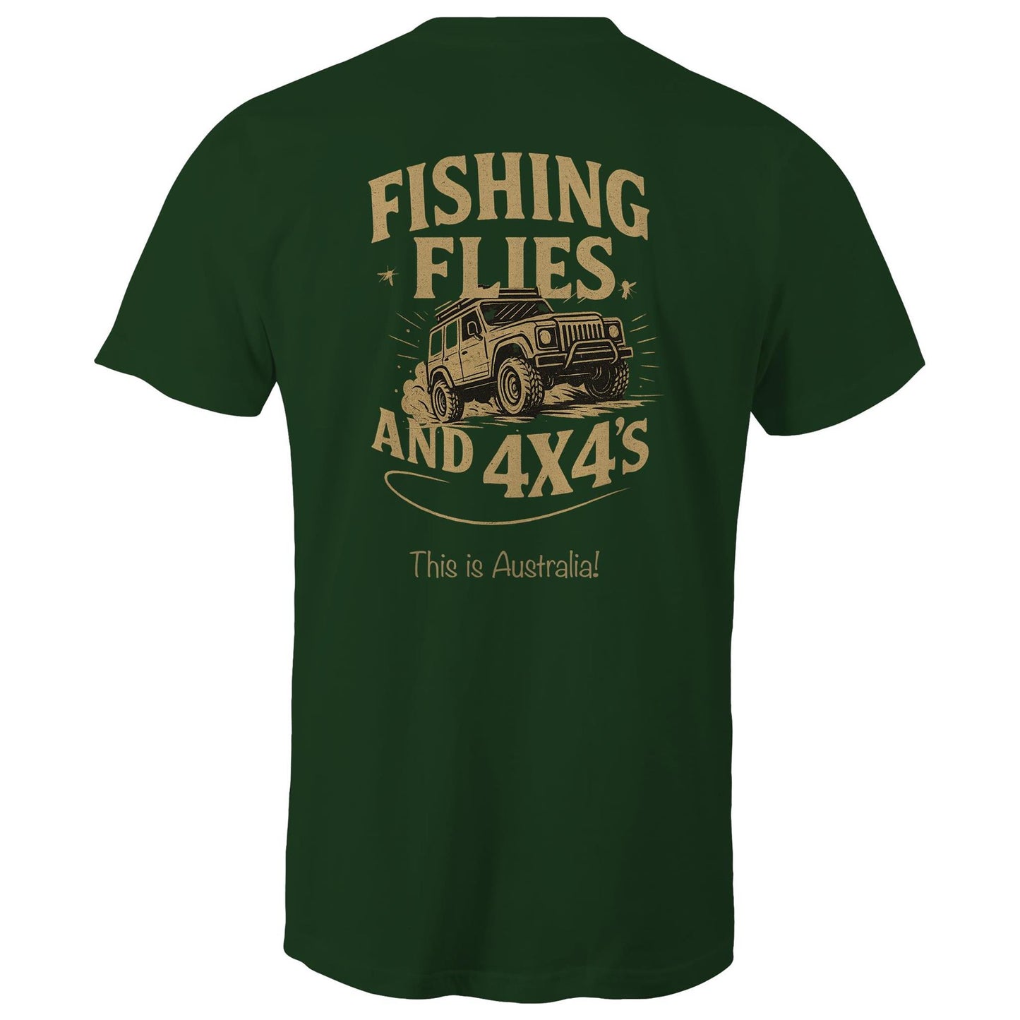 Flies, Fishing and 4x4s - Unisex Signature Tee