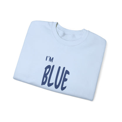 Blue Sweatshirt - Mental Health Awareness.