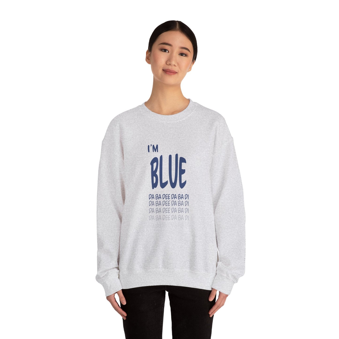 Blue Sweatshirt - Mental Health Awareness.