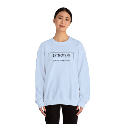 Introvert Sweatshirt - Mental Health Awareness