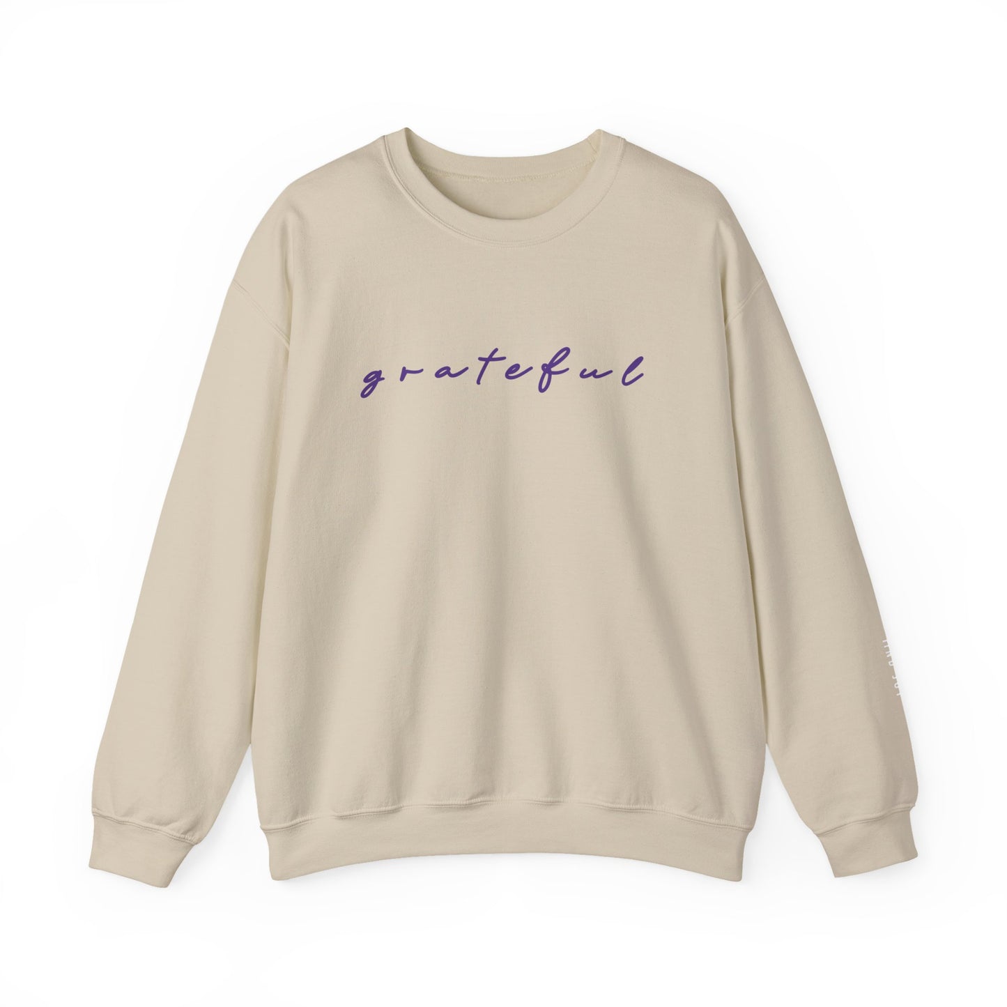 Grateful Sweatshirt – Supporting Mental Health Awareness.