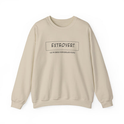 Extrovert Sweatshirt - Mental Health Awareness