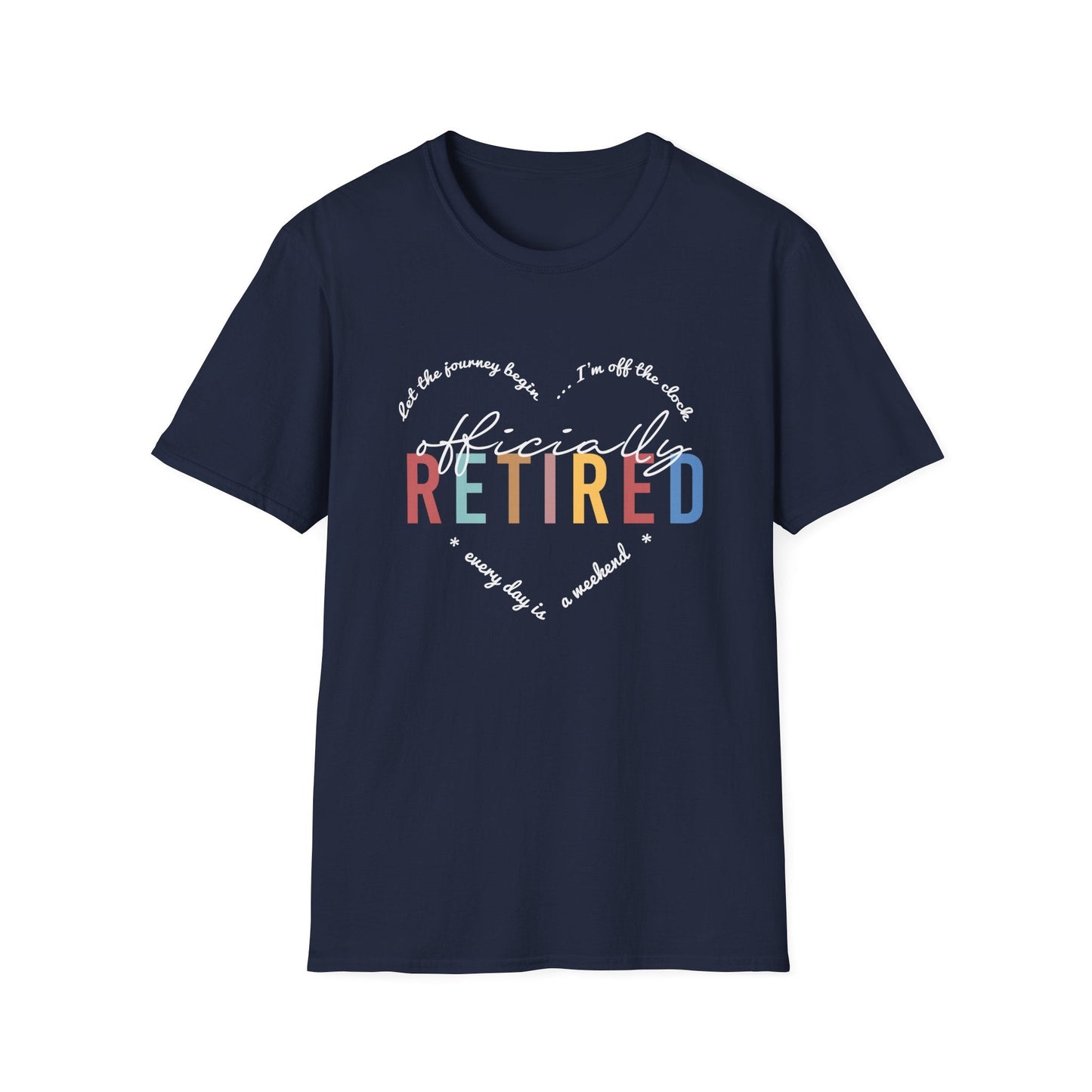 Officially Retired - Ladies Soft Tee