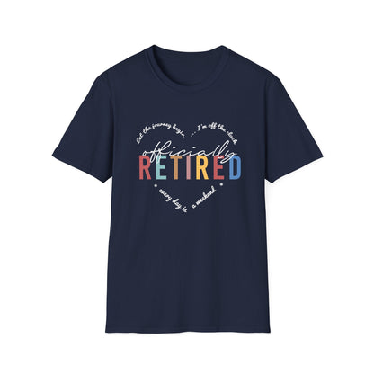 Officially Retired - Ladies Soft Tee