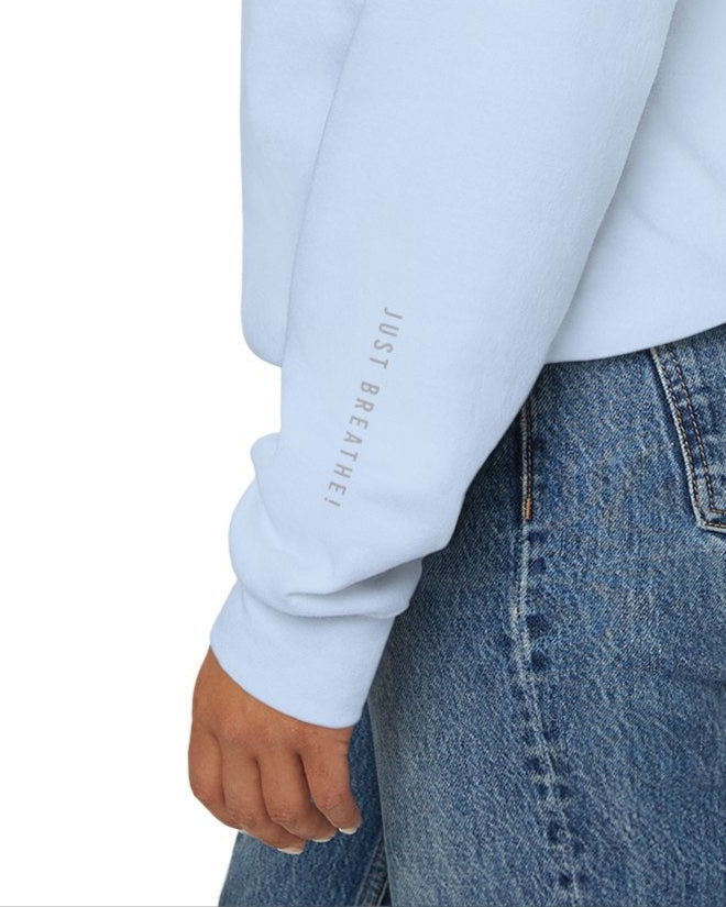 Blue Sweatshirt - Mental Health Awareness.
