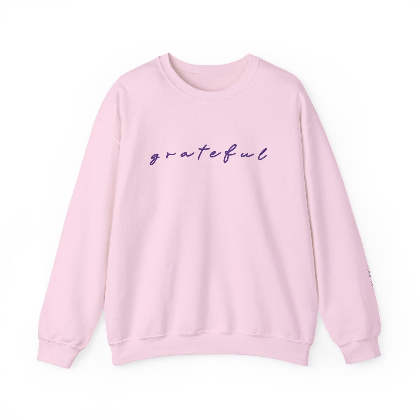 Grateful Sweatshirt – Supporting Mental Health Awareness.