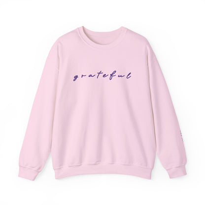 Grateful Sweatshirt – Supporting Mental Health Awareness.