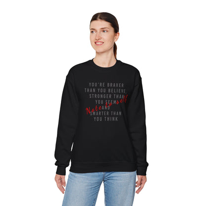 Note to Self Sweatshirt - Mental Health Awareness