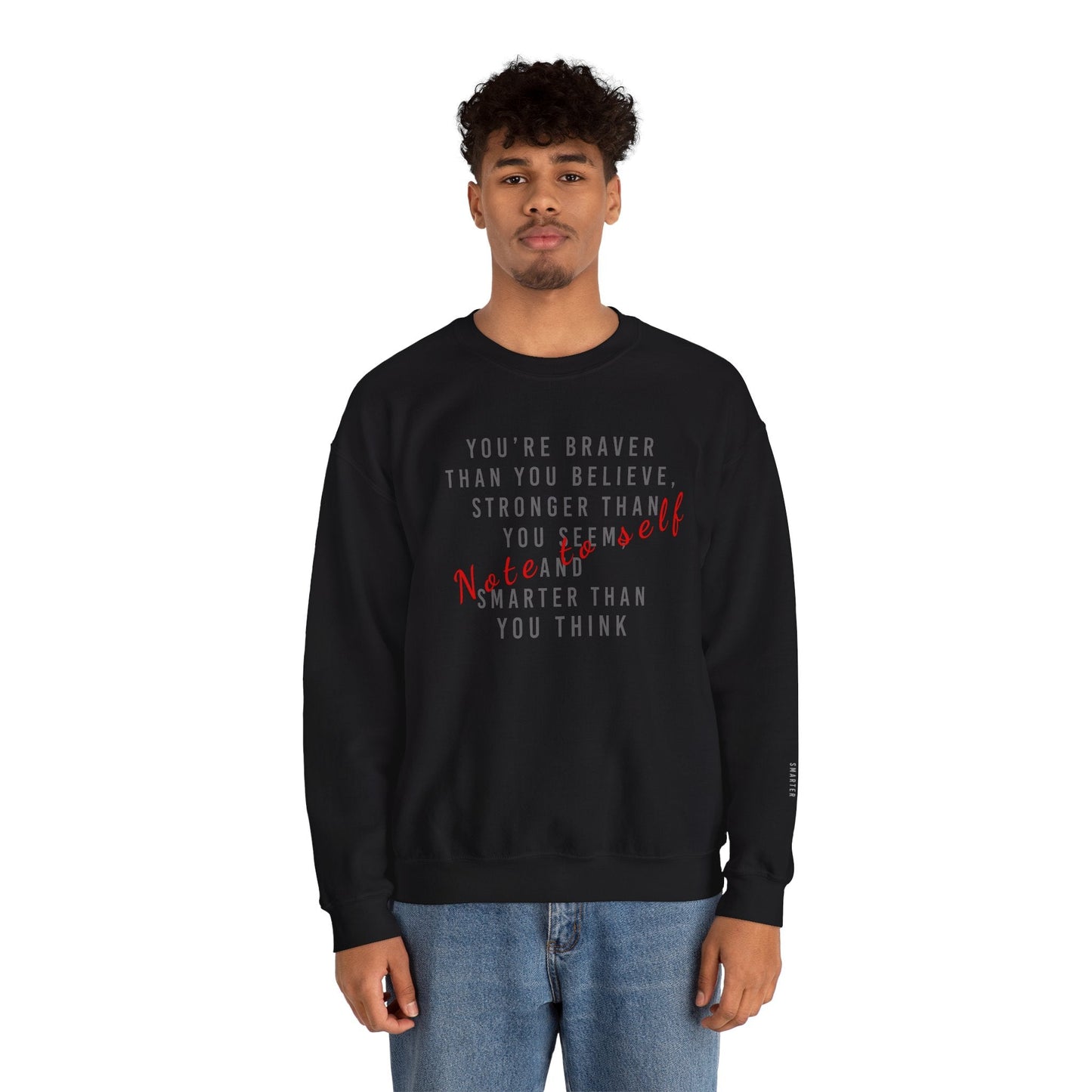 Note to Self Sweatshirt - Mental Health Awareness