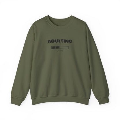 Adulting Sweatshirt - Mental Health Awareness