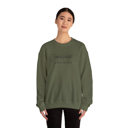 Introvert Sweatshirt - Mental Health Awareness