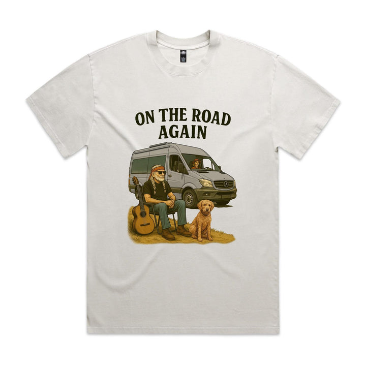On the Road Again - Unisex Premium Faded Tee
