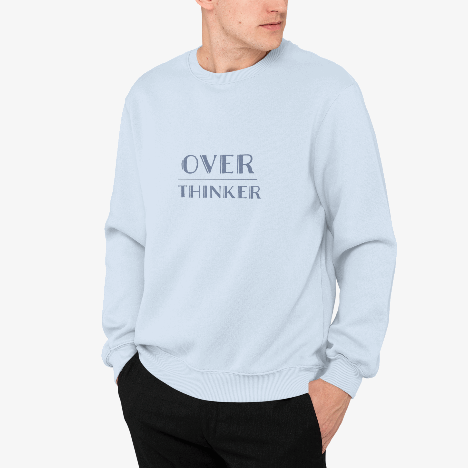 Overthinker Sweatshirt - Mental Health Awareness