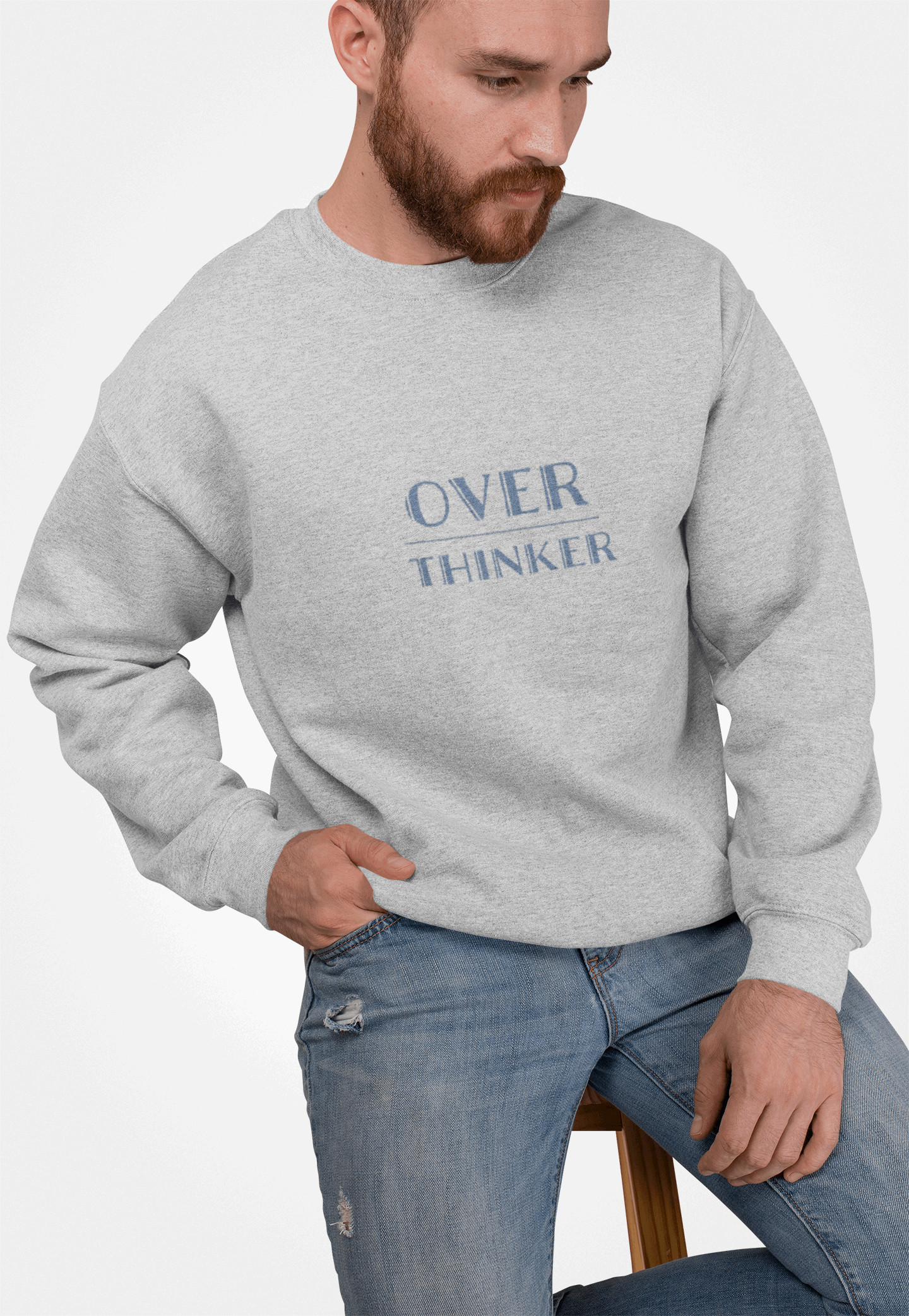 Overthinker Sweatshirt - Mental Health Awareness
