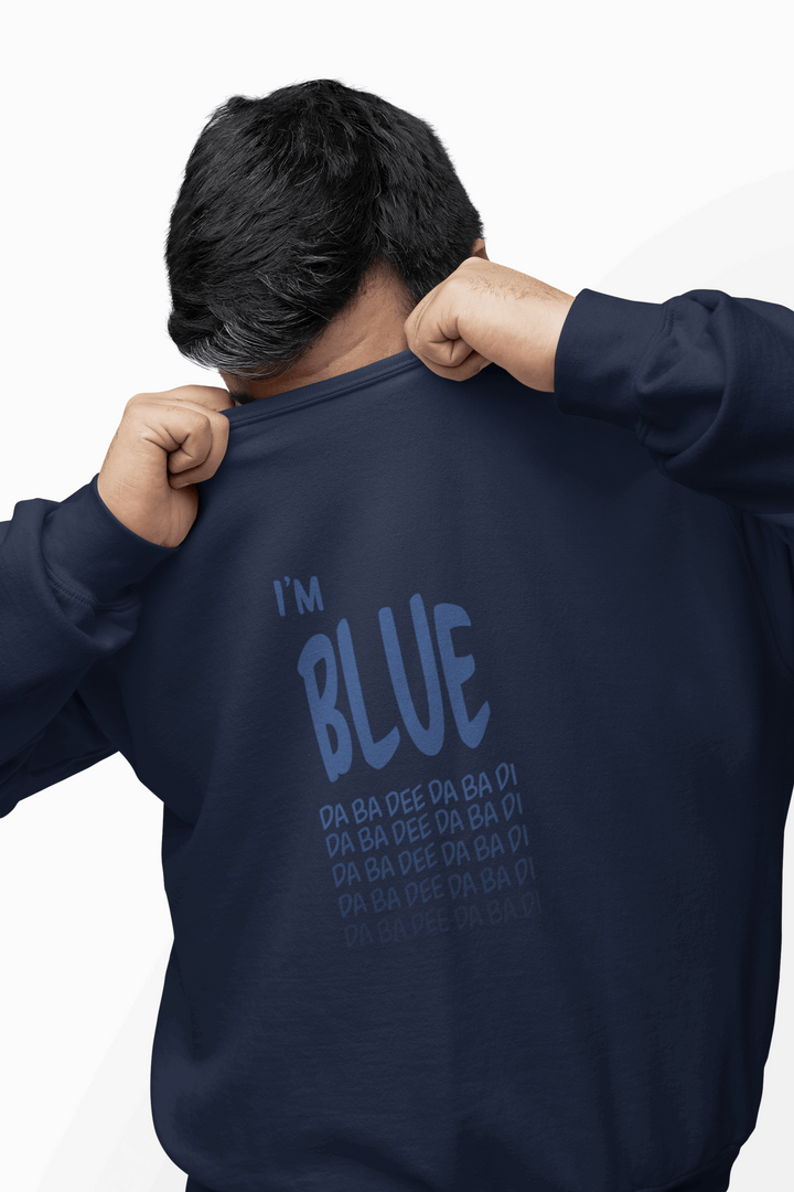 Blue Sweatshirt - Mental Health Awareness.