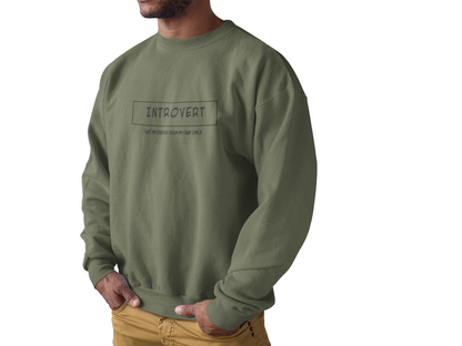 Introvert Sweatshirt - Mental Health Awareness