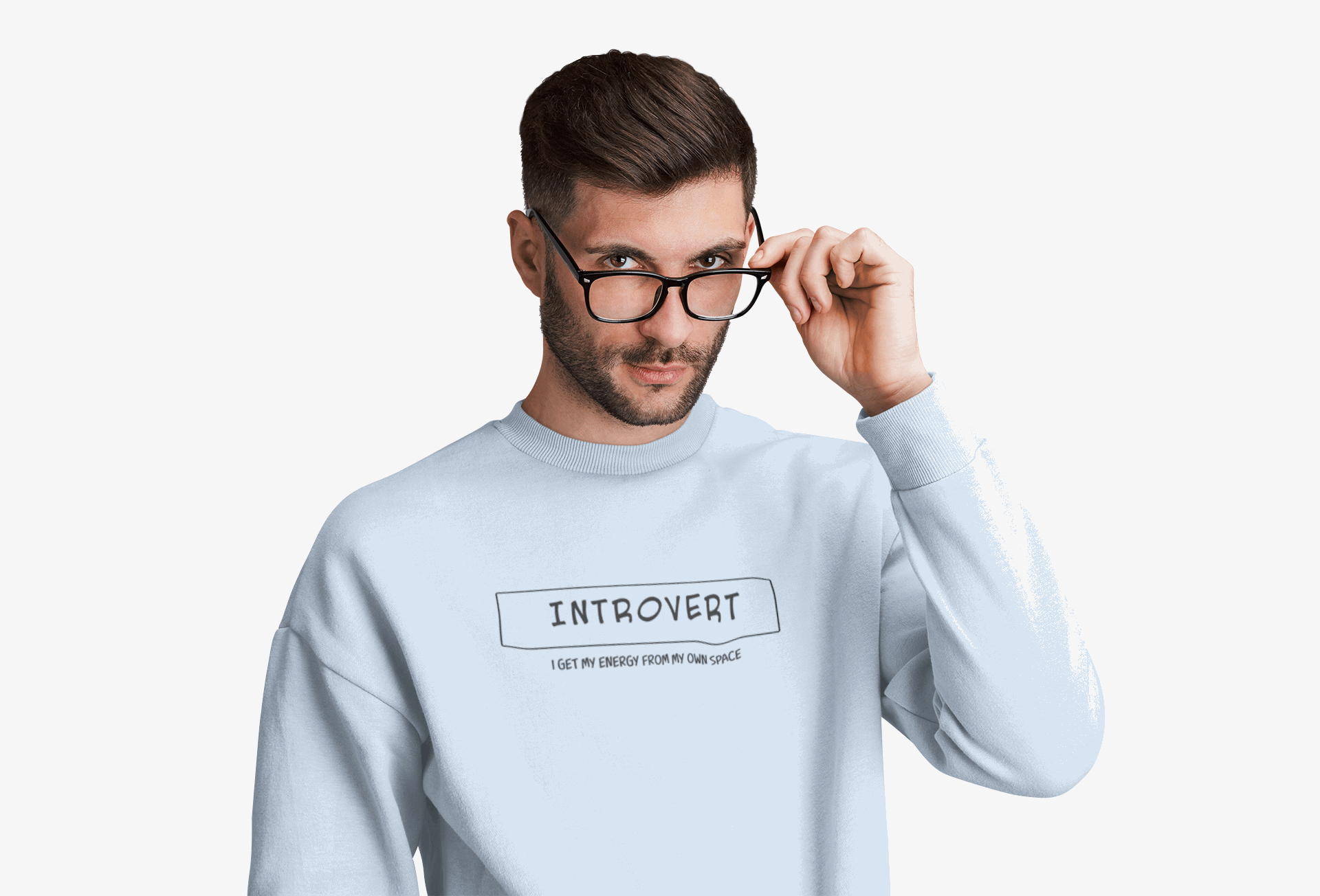 Introvert Sweatshirt - Mental Health Awareness