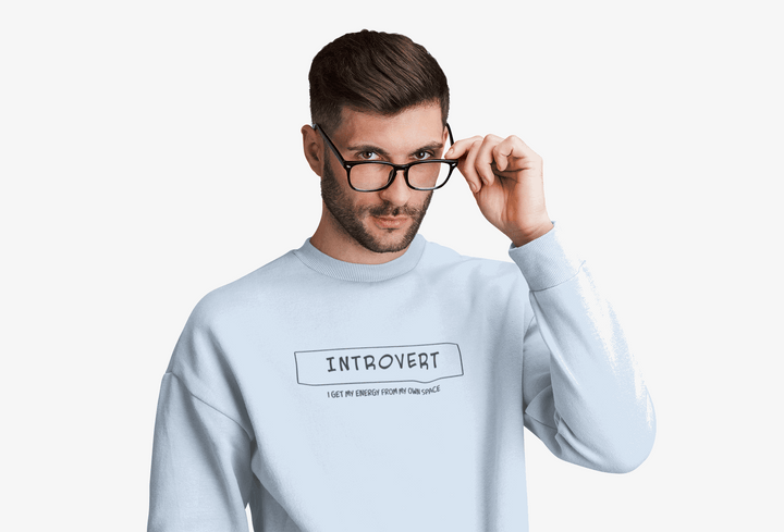 Introvert Sweatshirt - Mental Health Awareness