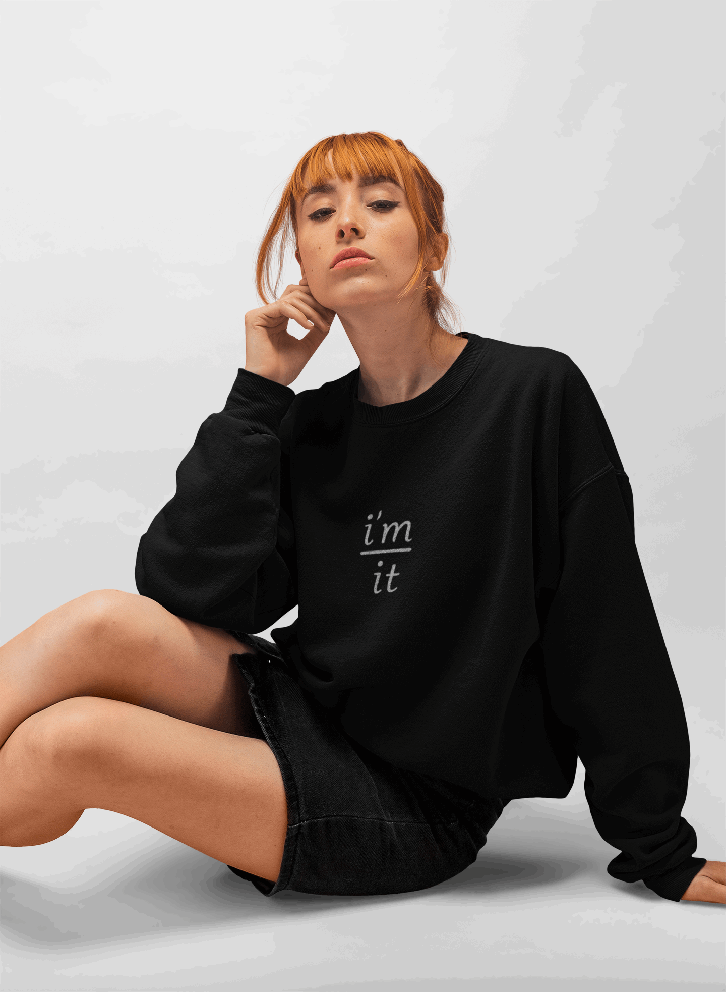 I'm Over It Sweatshirt - Mental Health Awareness