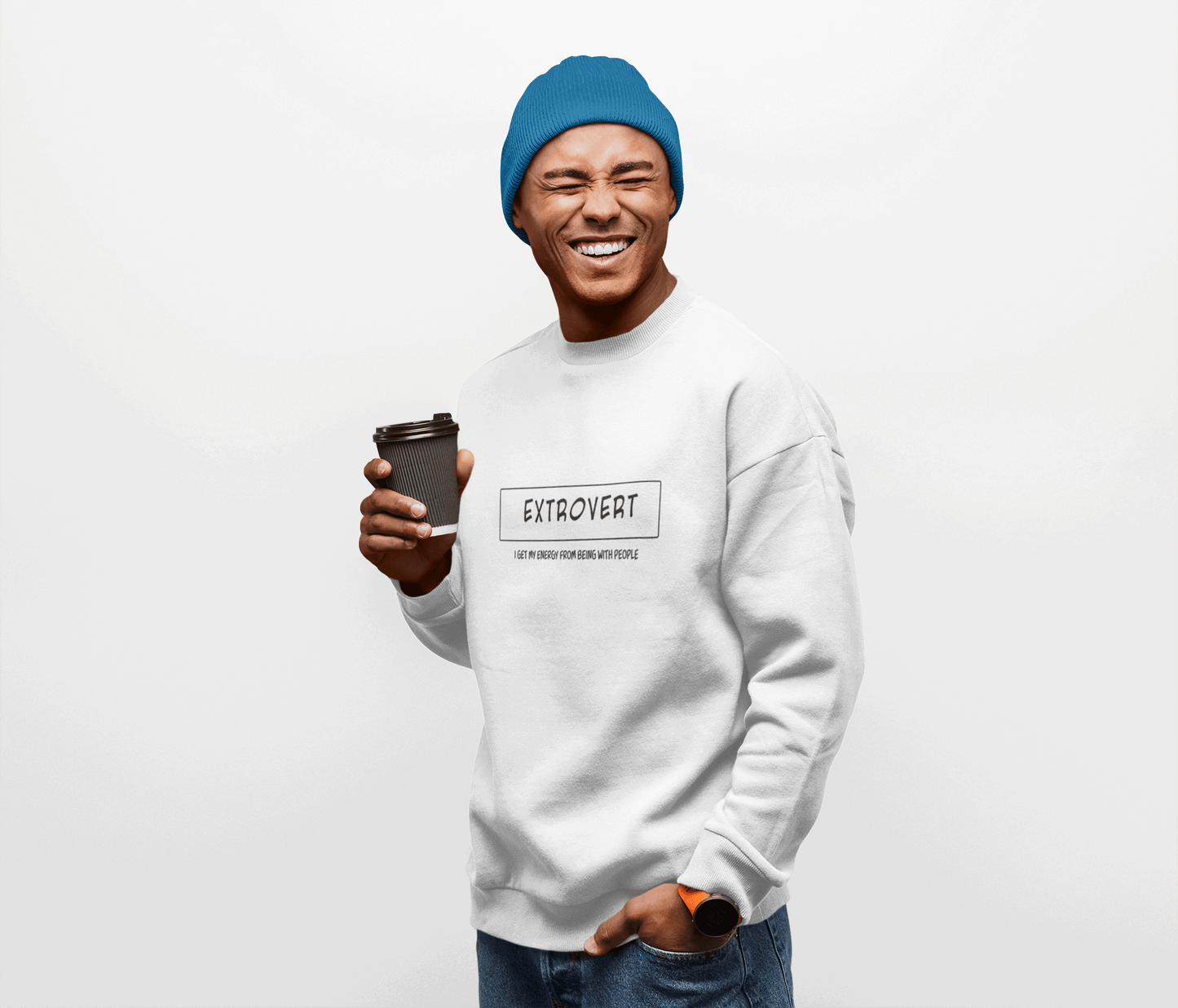 Extrovert Sweatshirt - Mental Health Awareness