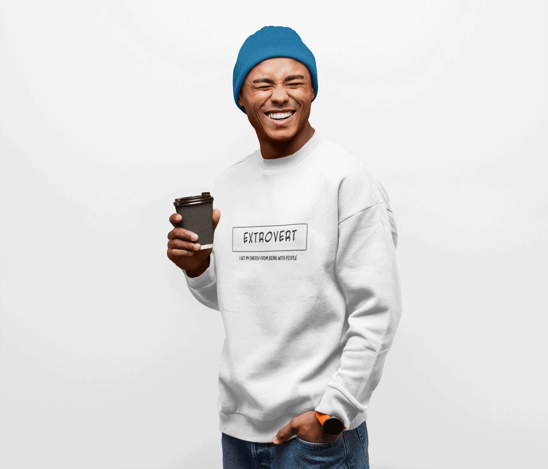 Extrovert Sweatshirt - Mental Health Awareness