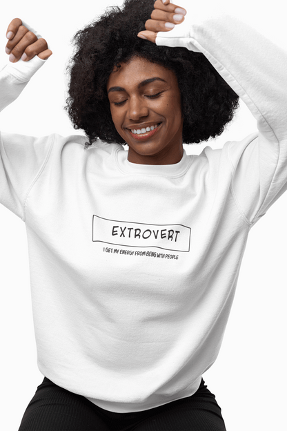 Extrovert Sweatshirt - Mental Health Awareness