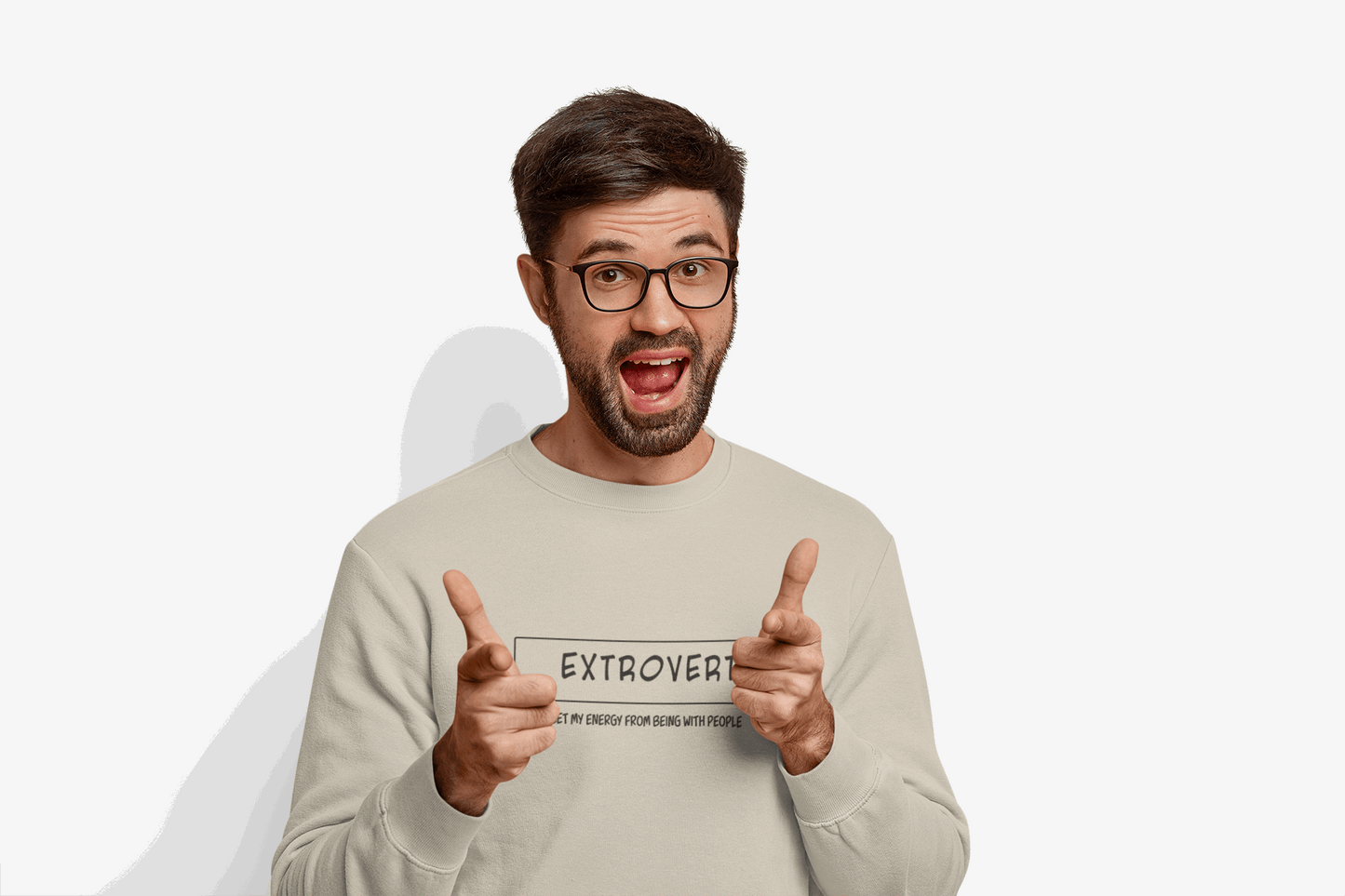 Extrovert Sweatshirt - Mental Health Awareness
