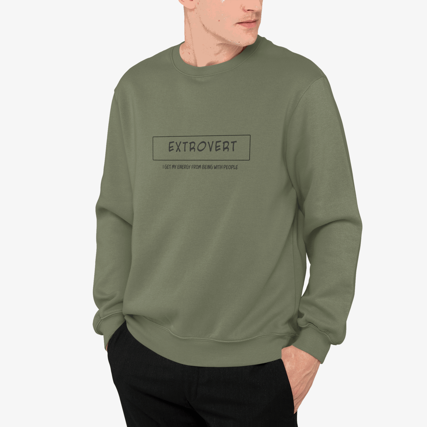 Extrovert Sweatshirt - Mental Health Awareness