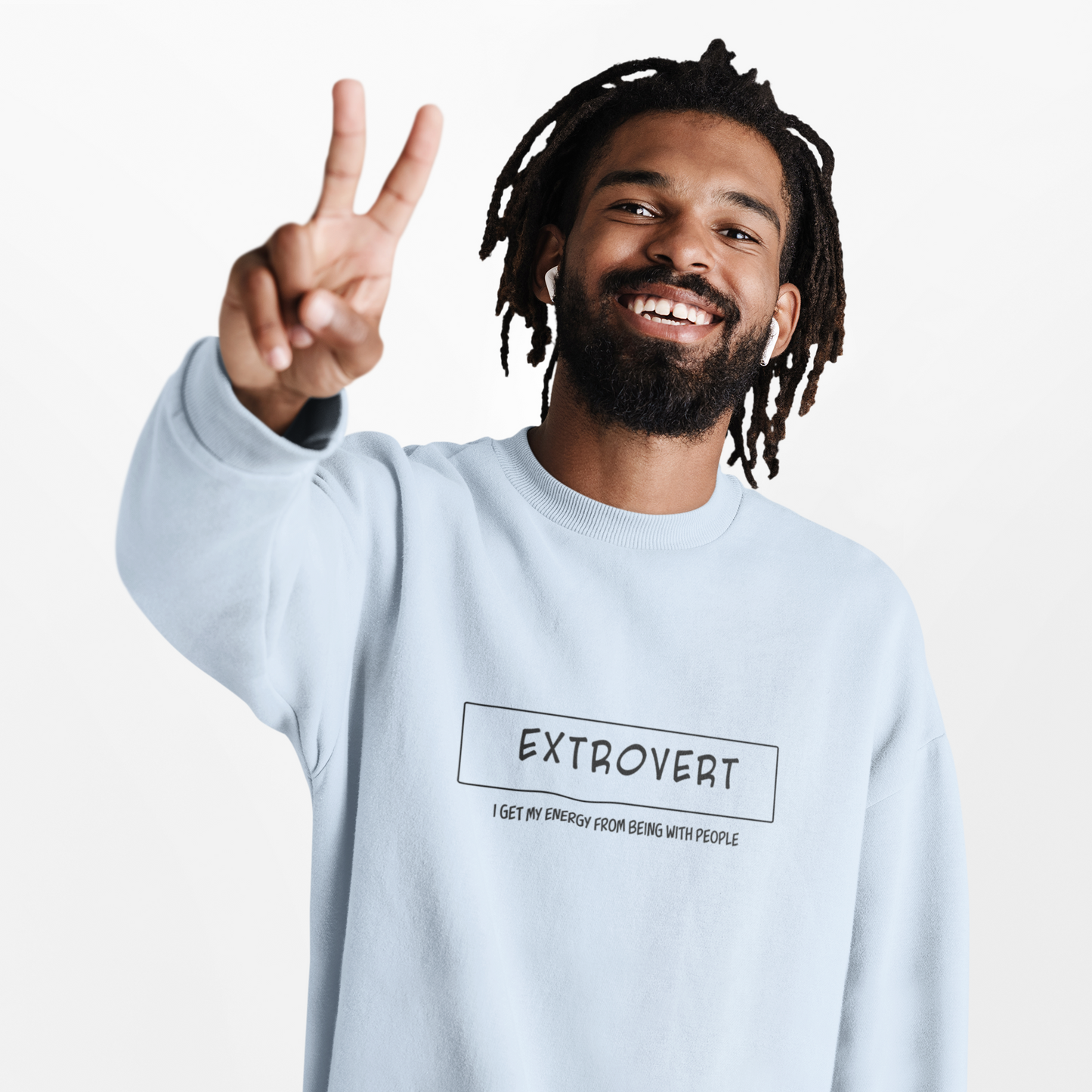 Extrovert Sweatshirt - Mental Health Awareness